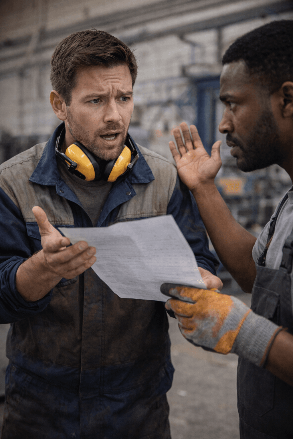 Misunderstandings around work instructions