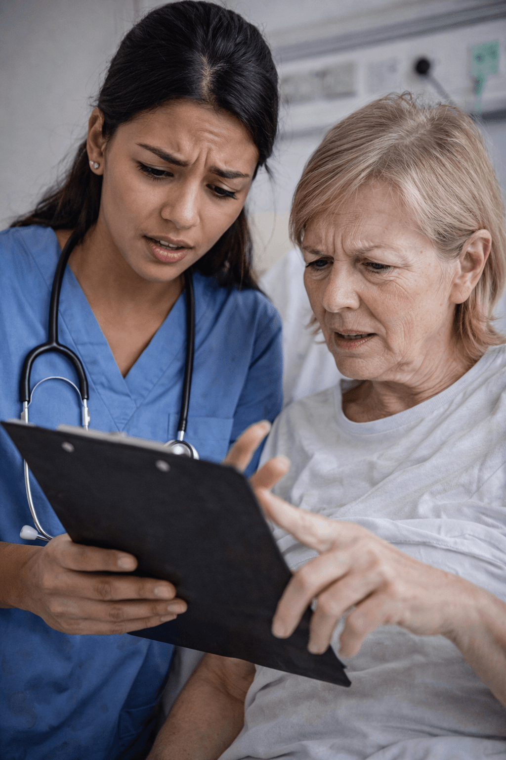 Uncertainty in conversations with patients